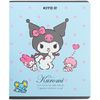 Зошит в лінію 24 аркуші, кольорова обкладинка Soft-touch + УФ-лак, дизайн: Hello Kitty Kite HK23-239