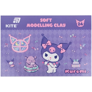 Пластилин восковой, 24 цвета, 480 г Kuromi HK24-089 Kite