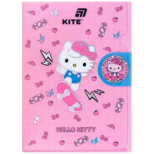 Папка-куточок А4, з клапаном Hello Kitty HK25-248-4 Kite