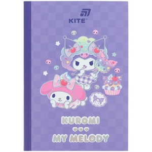 Блокнот А5, 40 сторінок в клітинку, обкладинка картон м'який Hello Kitty HK26-091-1 Kite