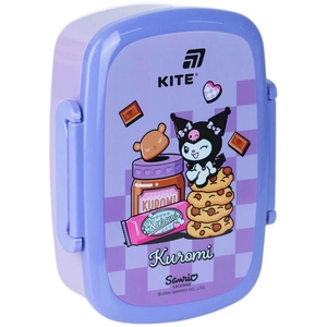 Ланчбокс, 750 мл, зі столовими приладами Kuromi HK26-163-2 Kite