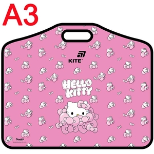 Папка-портфель А3+, на липучках Hello Kitty HK26-208 Kite