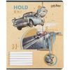 Тетрадь в линию 18 листов, цветная обложка, Soft-touch + УФ лак, дизайн: Harry Potter Kite HP22-237