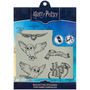 Набор стикеров светоотражающих для твердых поверхностей, 6 шт на листе Harry Potter HP25-115 Kite
