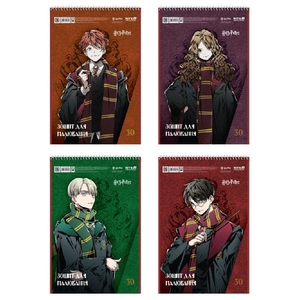Альбом для рисования А4, 30 листов, 100 г/м2, микс Harry Potter HP25-243 Kite