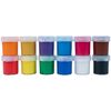 Краски гуашевые для детского творчества,12 цветов. В пластиковых баночках по 20 мл. Картонная упаковка. HW21-063
