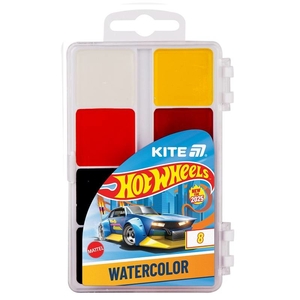 Акварельні фарби медові, 8 кольорів Hot Wheels HW25-065 Kite