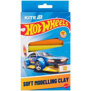 Пластилін восковий, 12 кольорів, 200 г Hot Wheels HW25-086-1 Kite