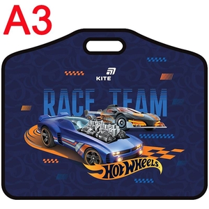 Папка-портфель А3+, на липучках Hot Wheels HW26-208 Kite