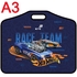 Папка-портфель А3+, на липучках Hot Wheels HW26-208 Kite