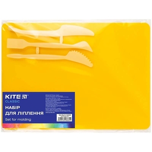 Набір для ліплення: дошка 18х25 см, 3 стеки Classic K-1140-08 Kite