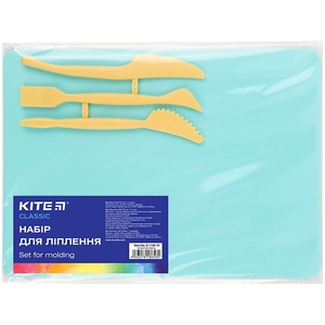 Набір для ліплення: дошка 18х25 см, 3 стеки Classic K-1140-18 Kite