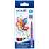 Фломастери з блискітками, 6 кольорів Creative K-1147 Kite