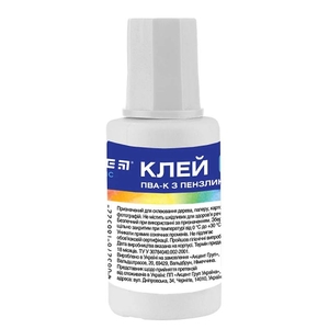 Клей ПВА, 20 мл, с кисточкой Classic K-132 Kite