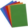 Пленка для обертывания книг самоклеящаяся цветной микс, 50х36 см, 10 листов, плотность 80 мкм K20-308 Kite