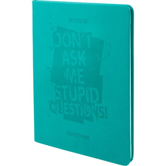 Дневник школьный, мягкая обложка Stupid questions K22-283-5 Kite Дневник школьный, мягкая обложка Stupid questions K22-283-5 Kite