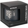 Темокружка 400 мл Never Give Up K22-379-01 Kite