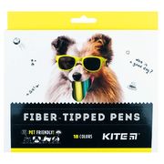 Фломастеры 18 цветов Dogs K22-448 Kite