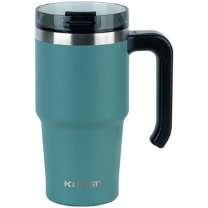 Термокружка, 600 мл, с трубочкой и ручкой K24-1207-3 Kite