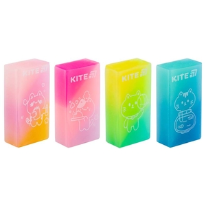 Резинка прямоугольная, микс цветов Jelly cat K24-143 Kite