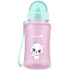 Пляшка для води, 350 мл, з трубочкою Kitty K25-399-2 Kite