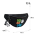 Сумка-бананка детская, 27х15х6, 5 см Football Player K26-2577-2 Kite