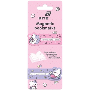 Закладки-индикаторы магнитные, 2 шт в наборе Kawaii K26-496-1 Kite