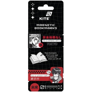 Закладки-індикатори магнітні, 2 шт в наборі Tokyo K26-496-3 Kite