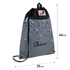 Сумка для змінного взуття, 46х33 см, з кишенею Shine K26-601M-26 Kite
