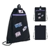 Сумка для сменной обуви, 46х33 см, с карманом Monster High MH26-601M-1 Kite