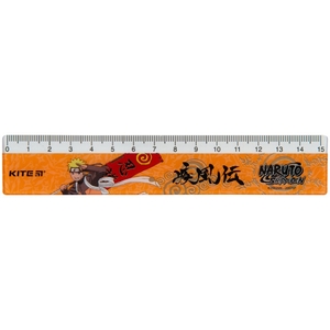 Линейка пластиковая, 15 см Naruto NR23-090 Kite