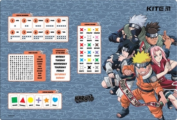 Підкладка для письма, 42,5x29см Naruto NR23-207 Kite