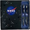 Подарунковий набір, 3 предмети: блокнот, 2 автоматичні кулькові ручки 
NASA NS21-499 Kite