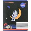 Тетрадь в линию 18 листов, цветная обложка, УФ лак, дизайн: NASA Kite NS22-237