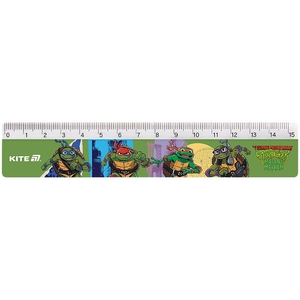 Лінійка пластикова, 15 см Ninja Turtles NT25-090 Kite
