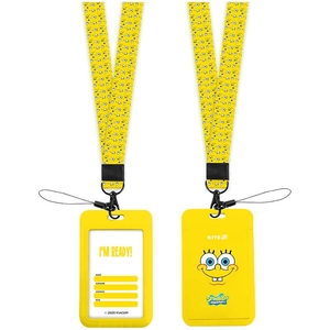 Бейдж-слайдер вертикальный, 7х11 см Sponge Bob SB25-450 Kite