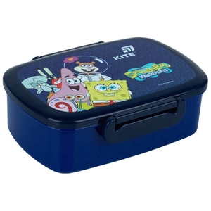 Ланчбокс, 750 мл, зі столовими приладами Sponge Bob SB26-163 Kite