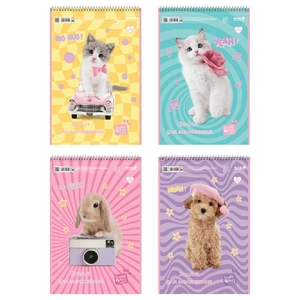 Альбом для малювання А4, 30 аркушів, 100 г/м2 Studio Pets SP25-243 Kite