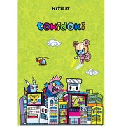Блокнот-планшет A5, 50 сторінок, клітинка, картонна обкладинка tokidoki TK22-194-4 Kite