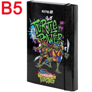 Папка для зошитів В5, на гумці Ninja Turtles NT25-210 Kite