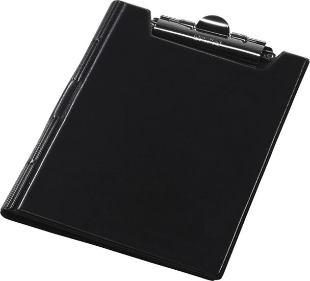 Кліпборд-папка А4, PVC, чорний 0314-0003-01 (1/50/900)