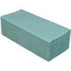 Полотенца бумажные макулатурные зеленые, 23х25 см, V-образные, 160 шт в упаковке 10100102 Buroclean