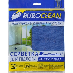 Серветка для миття підлоги з мікрофібри, 50х60 см EuroStandart 10200154 Buroclean