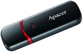 Флеш-память USB Apacer AH333 32GB Black/White 6315954 (1/25)