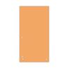 Індекс-розділювач 10, 5х23см (100шт.), картон, помаранчевий 8620100-12PL (1/20/120)