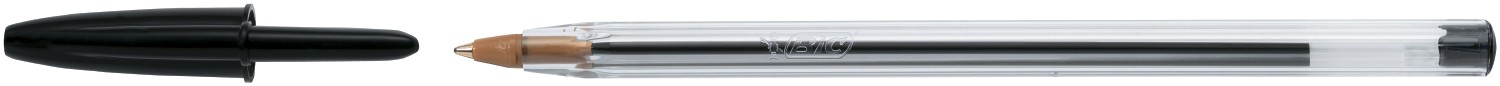 Ручка Cristal чорна 0,32 мм, зі штрих-кодом на штуку bc847897 (1/50/1000)