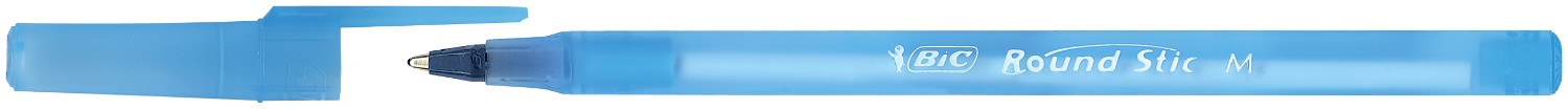 Ручка шариковая синяя 1 мм Round Stic bc921403 Bic