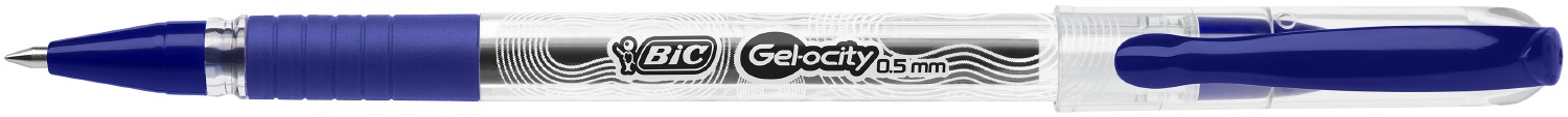 Ручка гелева синя 0,5 мм GELOCITY STIC bcCEL1010265 Bic
