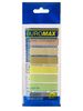 Стикеры пластиковые, 45х12 мм, 8 цветов по 25 листов PASTEL BM.2307-99 Buromax