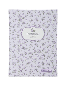 Записная книжка PICCOLI, А5, 80 арк., клітинка, інтегральна обкладинка, лавандовий BM.24522101-39 (1/20)